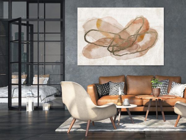 Canvas Print - Delicate Composition (1 Part) Wide - Image 4