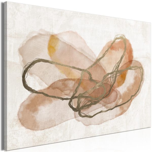 Canvas Print - Delicate Composition (1 Part) Wide - Image 2