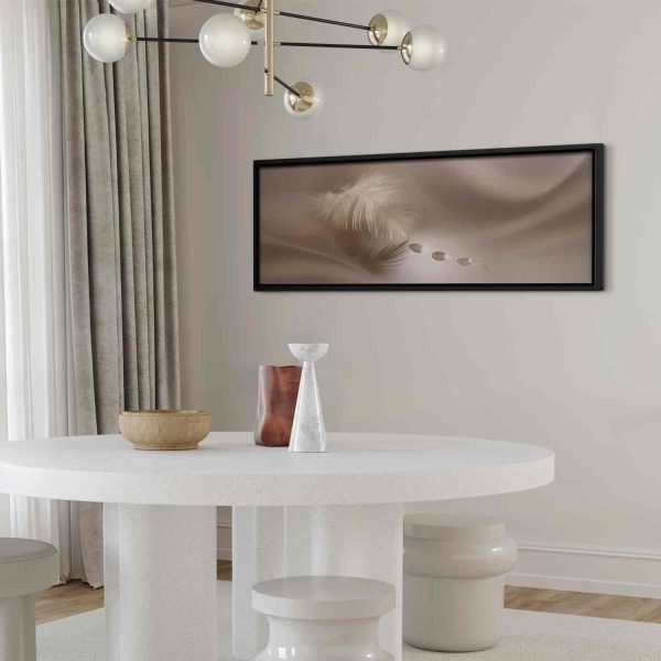 Canvas Print - Delicate Feather - Image 5