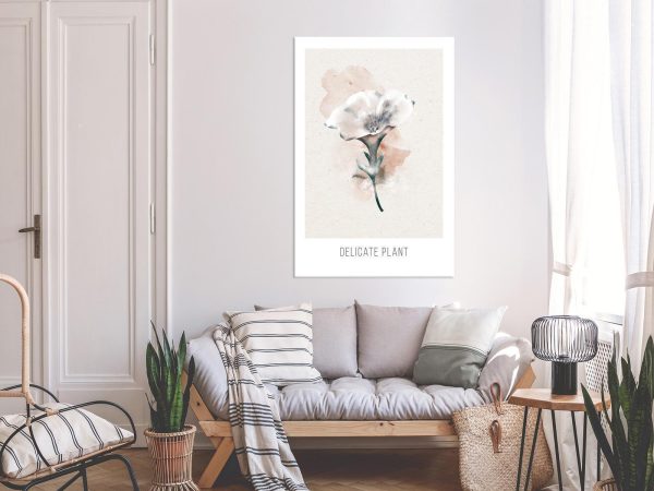 Canvas Print - Delicate Plant (1 Part) Vertical - Image 2