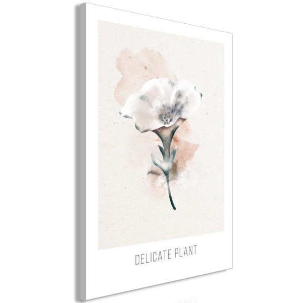 Canvas Print - Delicate Plant (1 Part) Vertical