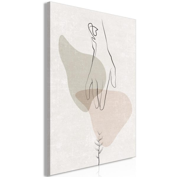 Canvas Print - Delicate Touch (1 Part) Vertical - Image 2