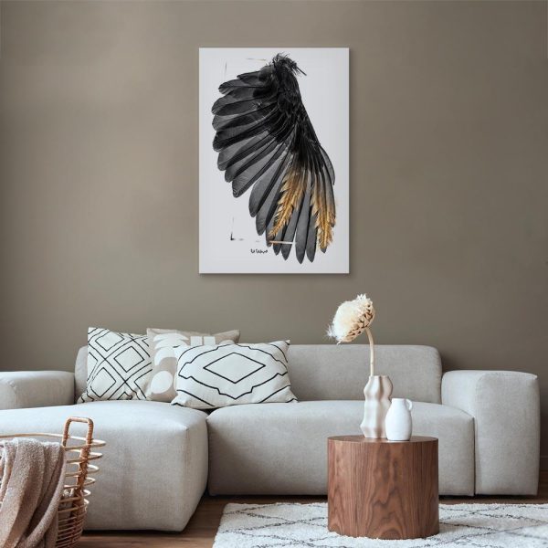 Canvas Print - Devil's Wing (1 Part) Vertical