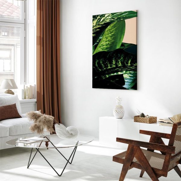 Canvas Print - Dieffenbachia (1 Part) Vertical