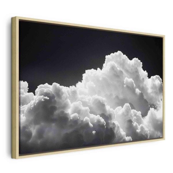 Canvas Print - Discover the Endless Play of Sunlight – Clouds and Shadows in the Sky - Image 3