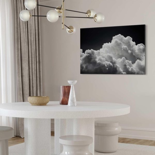 Canvas Print - Discover the Endless Play of Sunlight – Clouds and Shadows in the Sky - Image 5