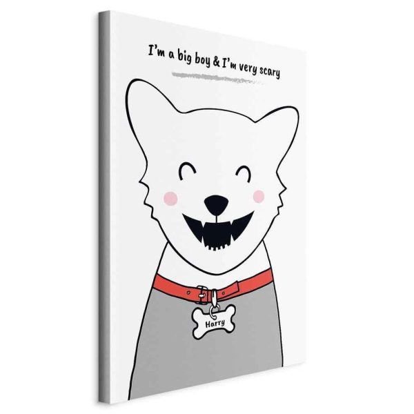 Canvas Print - Doggy Harry (1 Part) Vertical