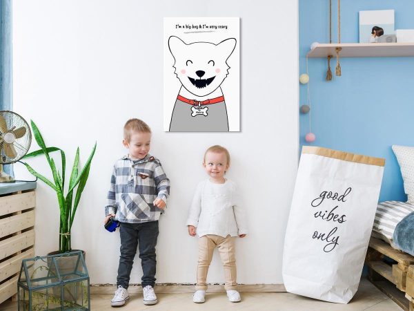 Canvas Print - Doggy Harry (1 Part) Vertical
