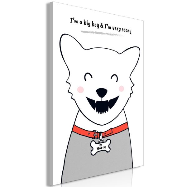 Canvas Print - Doggy Harry (1 Part) Vertical