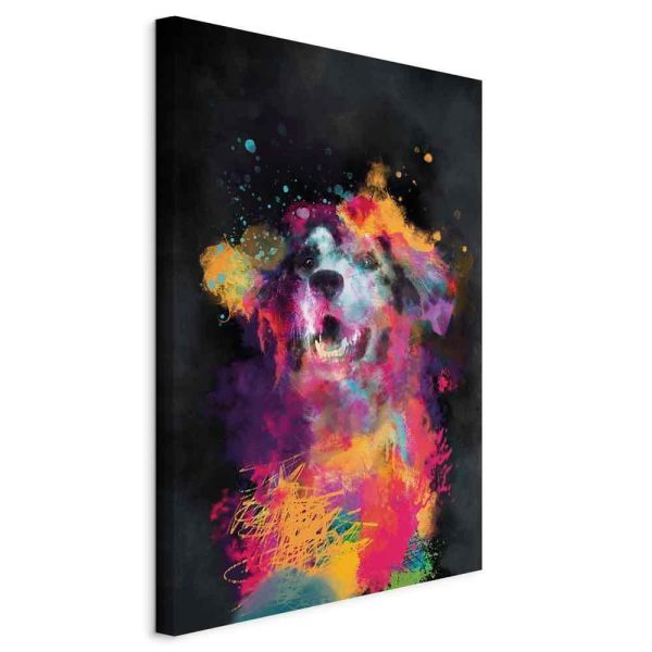 Canvas Print - Dog's Joy (1 Part) Vertical