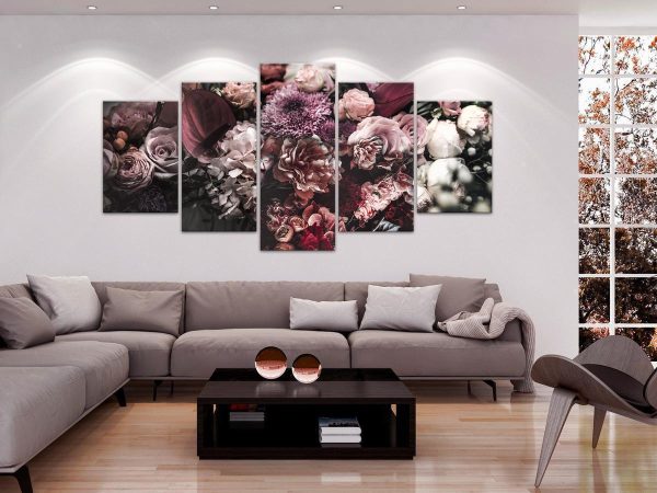 Canvas Print - Dream In the Garden (5 Parts) Wide