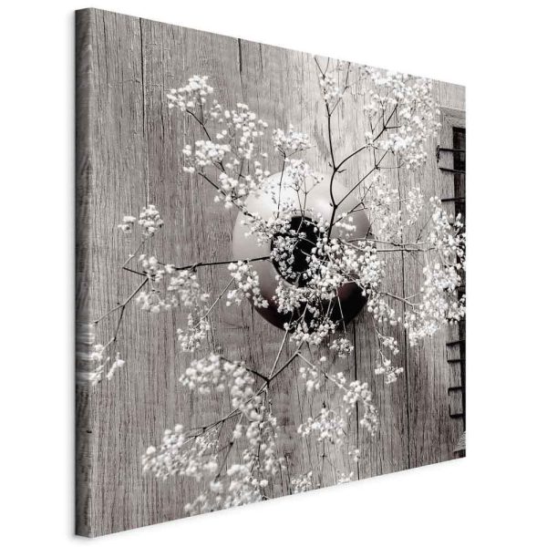 Canvas Print - Dried Flowers (1 Part) Square