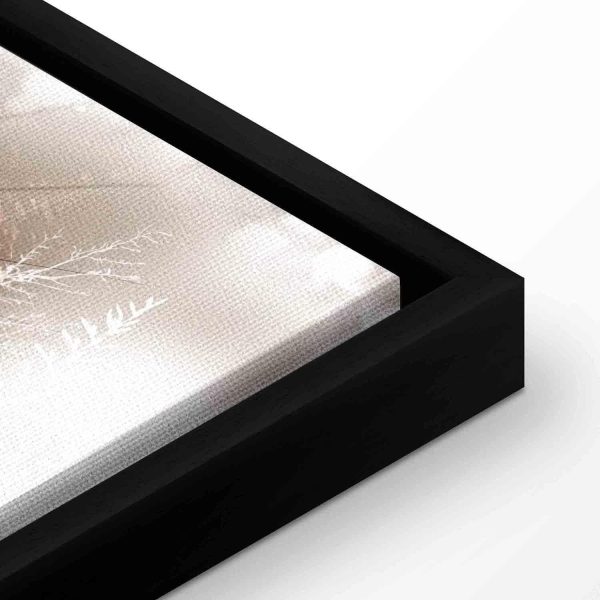 Canvas Print - Drops of Dew (1 Part) Brown Narrow - Image 12