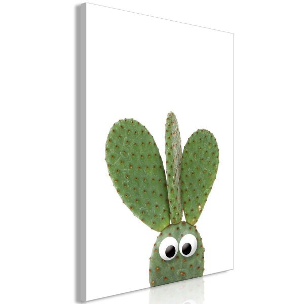Canvas Print - Ear Cactus (1 Part) Vertical