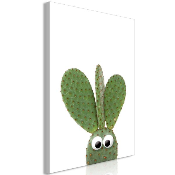 Canvas Print - Ear Cactus (1 Part) Vertical