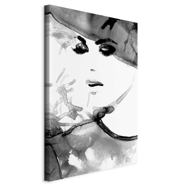 Canvas Print - Elegance in Love (1 Part) Vertical