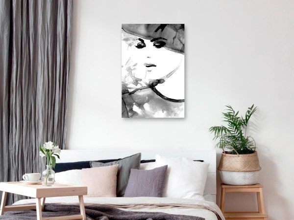 Canvas Print - Elegance in Love (1 Part) Vertical