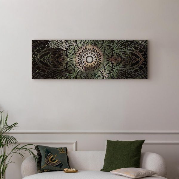 Canvas Print - Emerald Mandala - Image 3