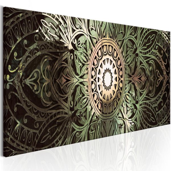 Canvas Print - Emerald Mandala - Image 2