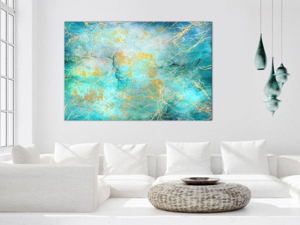 Canvas Print - Emerald Ocean (1 Part) Wide