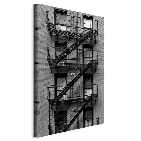 Canvas Print - Emergency Exit (1 Part) Vertical