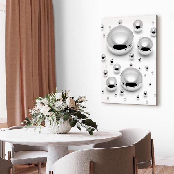 Canvas Print - Enchanted in the Frost (1 Part) Vertical