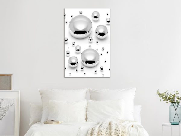 Canvas Print - Enchanted in the Frost (1 Part) Vertical