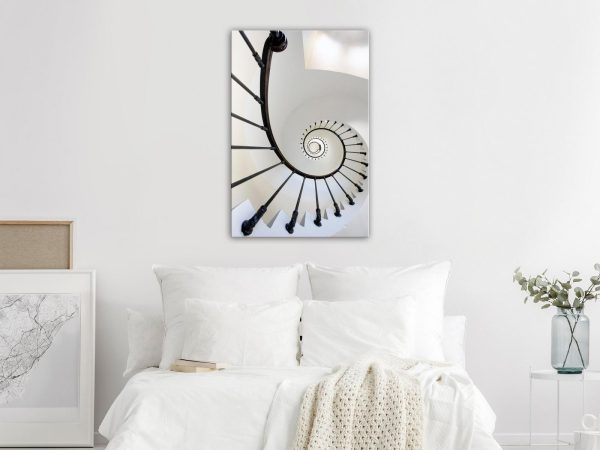 Canvas Print - Endless Stairs (1 Part) Vertical - Image 2