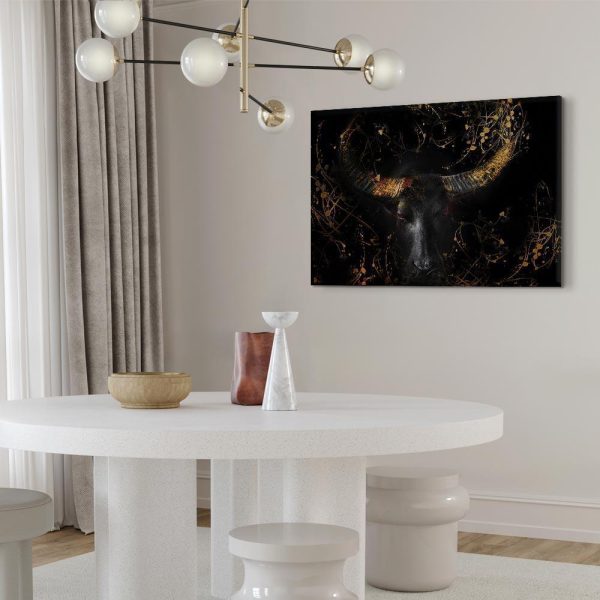Canvas Print - Enraged Bull (1 Part) Vertical - Third Variant
