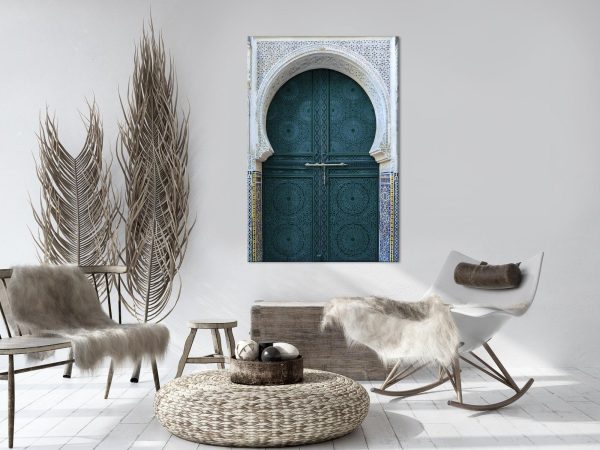 Canvas Print - Ethnic Door (1 Part) Vertical - Image 4