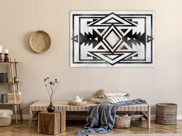 Canvas Print - Ethnic Pattern (1 Part) Wide - Image 2