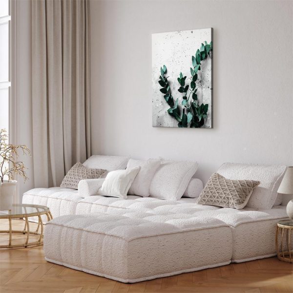Canvas Print - Eucalyptus Scent (1 Part) Vertical