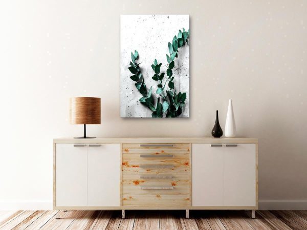 Canvas Print - Eucalyptus Scent (1 Part) Vertical