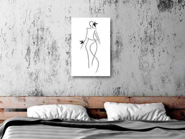 Canvas Print - Exotic Dance (1 Part) vertical - Image 2