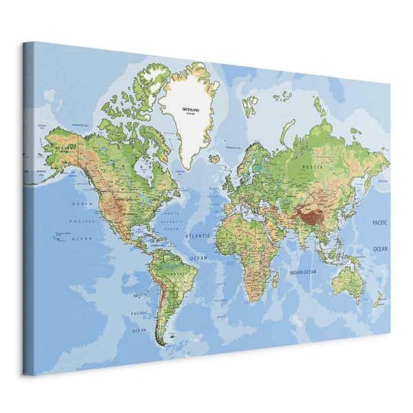 Canvas Print - Explore the World!