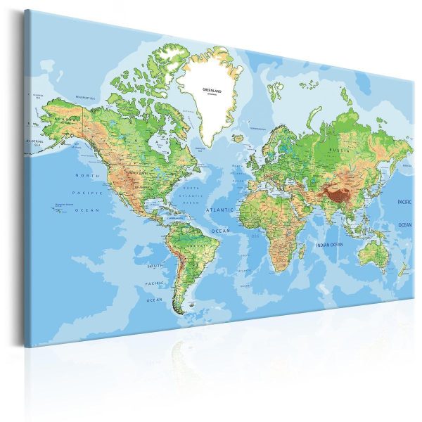 Canvas Print - Explore the World!