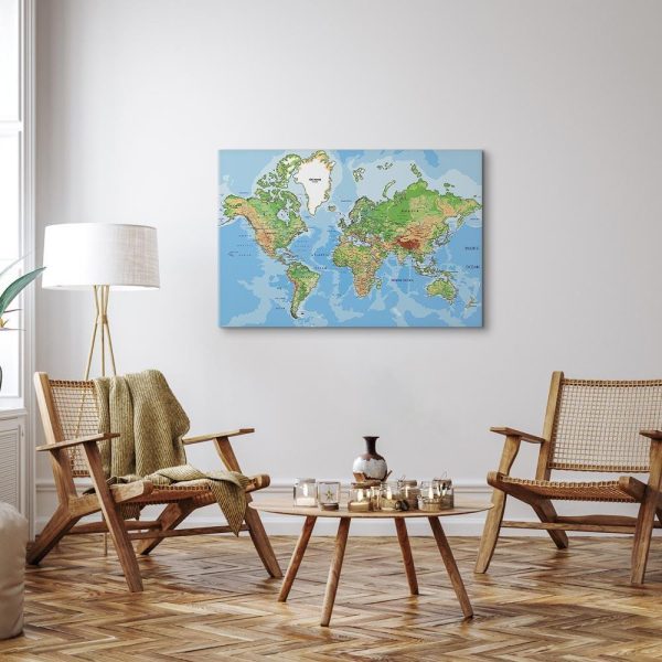 Canvas Print - Explore the World!