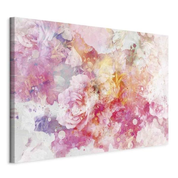 Canvas Print - Explosion of Flowers (1 Part) Wide
