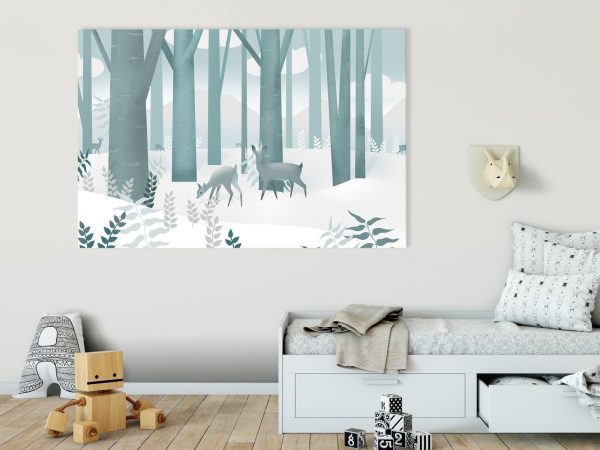 Canvas Print - Fairy-Tale Forest (1 Part) Vertical - First Variant - Image 2