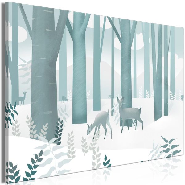 Canvas Print - Fairy-Tale Forest (1 Part) Vertical - First Variant