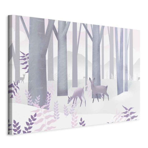 Canvas Print - Fairy-Tale Forest (1 Part) Vertical - Second Variant