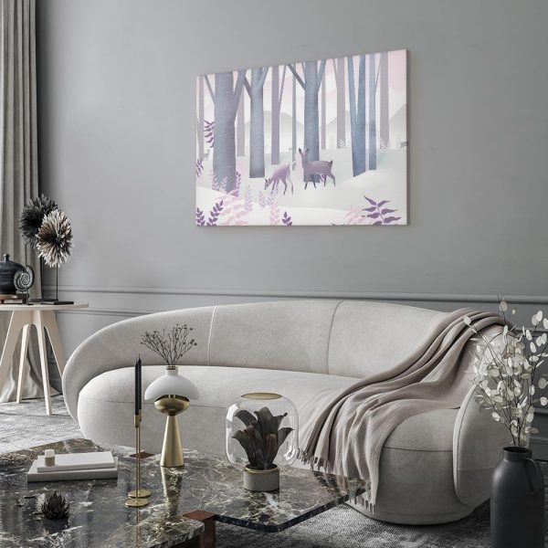 Canvas Print - Fairy-Tale Forest (1 Part) Vertical - Second Variant