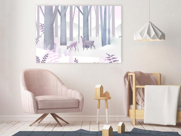 Canvas Print - Fairy-Tale Forest (1 Part) Vertical - Second Variant