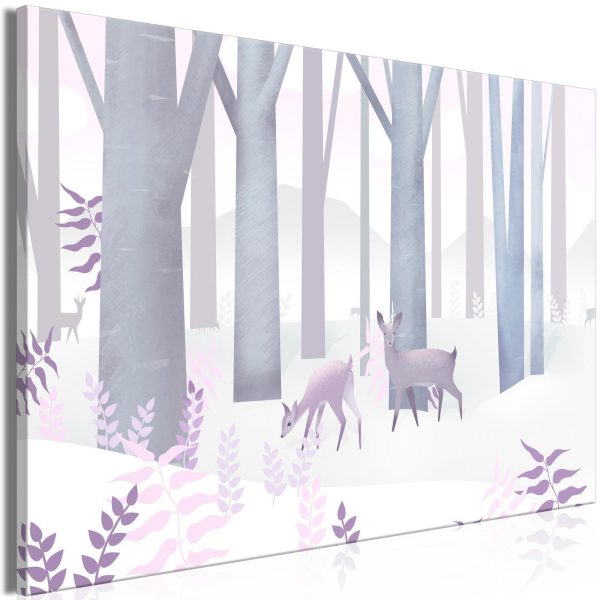 Canvas Print - Fairy-Tale Forest (1 Part) Vertical - Second Variant