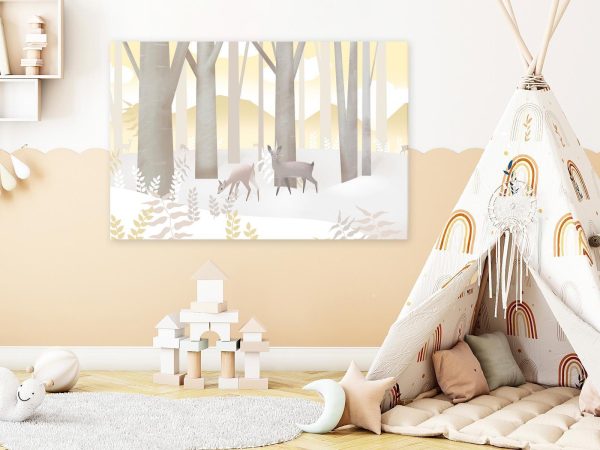 Canvas Print - Fairy-Tale Forest (1 Part) Vertical - Third Variant - Image 2