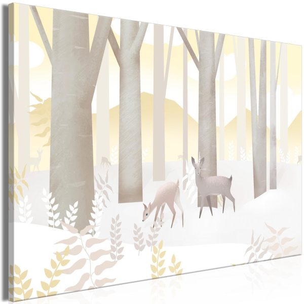 Canvas Print - Fairy-Tale Forest (1 Part) Vertical - Third Variant