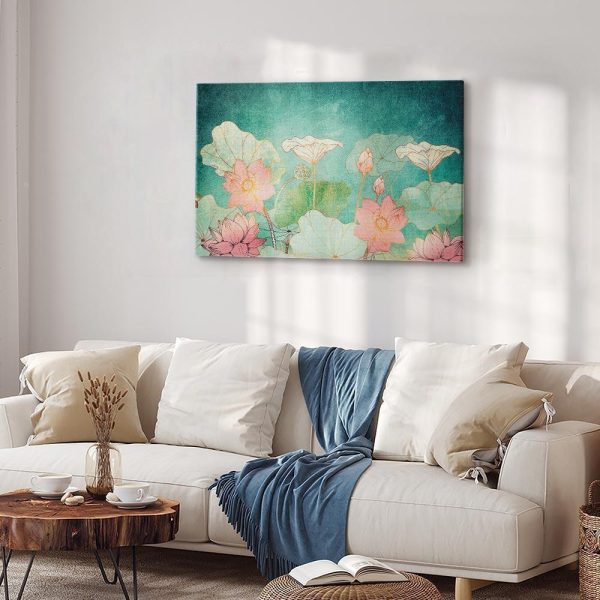 Canvas Print - Fairytale Flowers (1 Part) Wide