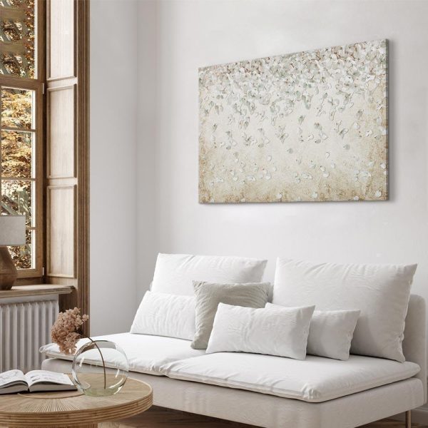 Canvas Print - Falling Flowers (1 Part) Wide