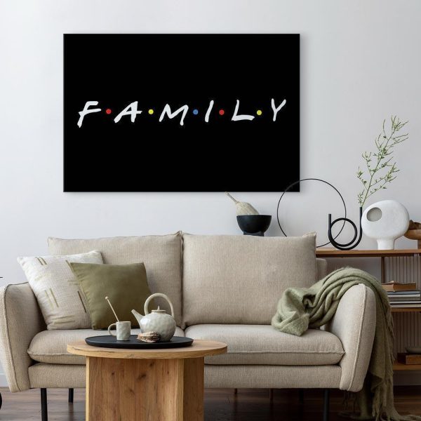 Canvas Print - Family (1 Part) Wide