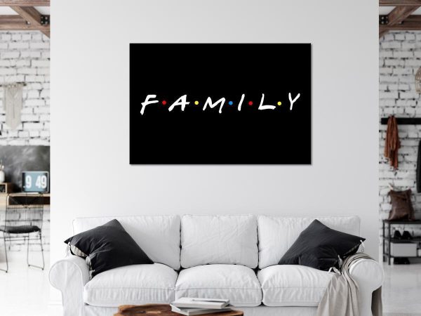 Canvas Print - Family (1 Part) Wide